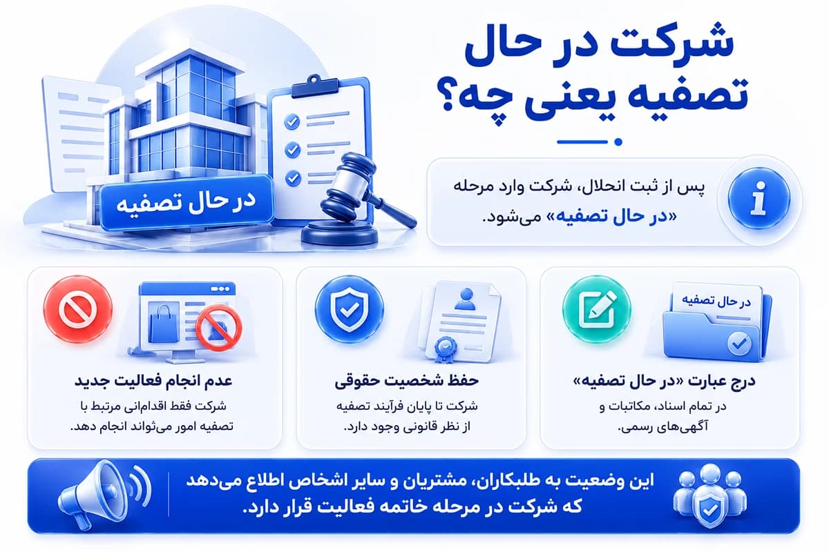 شرکت در حال تصفیه